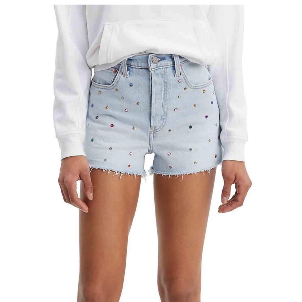 NWT Levi’s ribcage studded shirts sz 30
